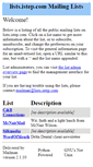Mobile Screenshot of lists.istep.com